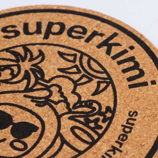SUPER KIMI 软木杯垫 — 热带风情 （2个装）
